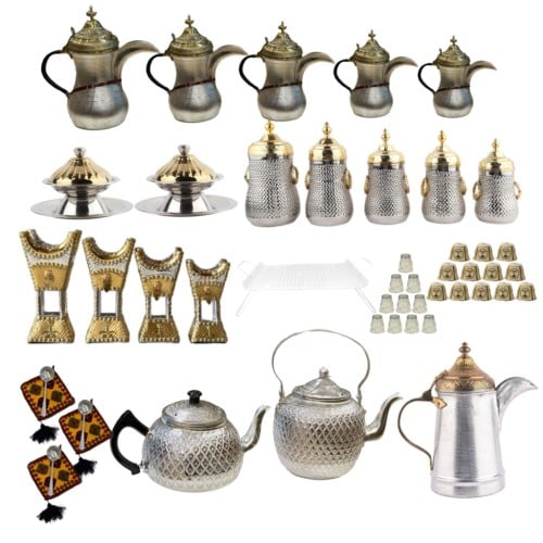 بكج المجلس الفضي الكبير