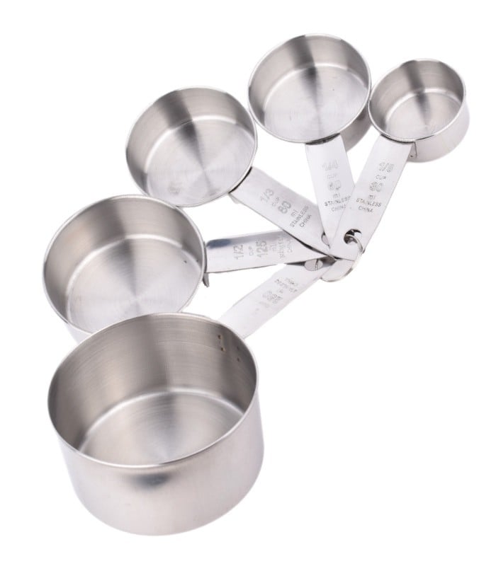 طقم مكيال استيل ع 5