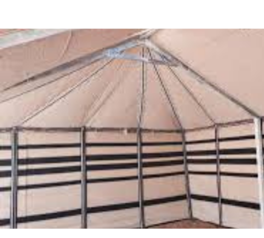 بيت شعر ابيض تركي واجهة عادي عدة مقاسات