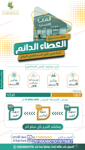مشروع العطاء الدائم الاستثماري.
