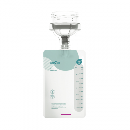 أكياس تخزين الحليب السهلة مع موصل