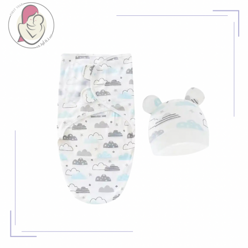 كيس نوم للرضيع مع قبعة