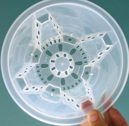 حوض شفاف للتجذير 0.4 لتر