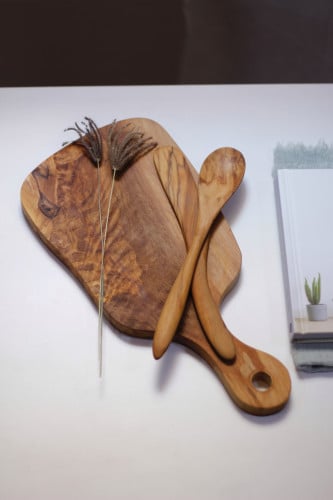 ملعقة من شجر الزيتون