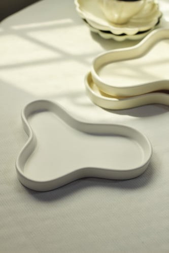 صحن تقديم غيمة سيراميك