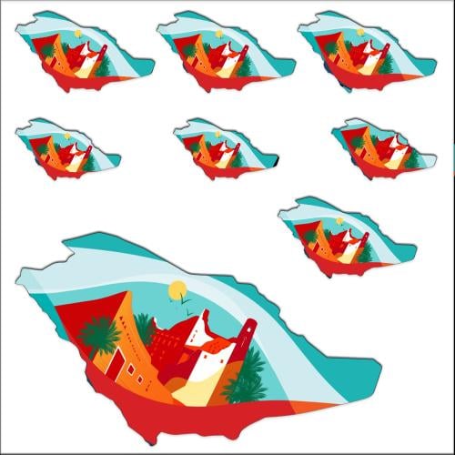 قالب طباعة - اليوم الوطني