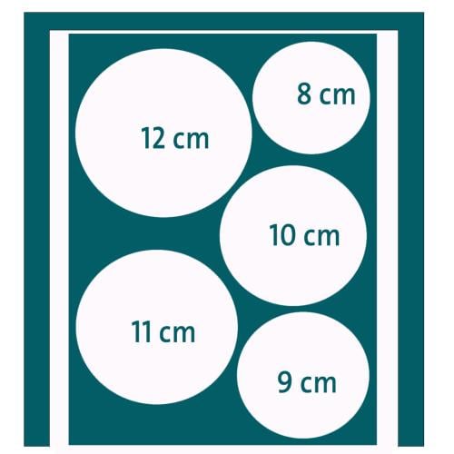 قالب طباعة - دائري