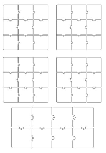 قالب طباعة - العيد
