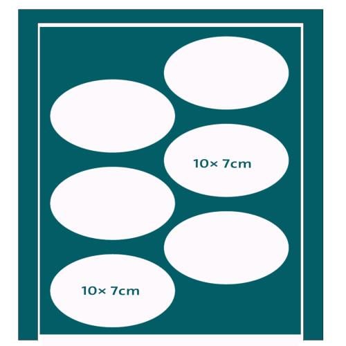 قالب طباعة - بيضاوي