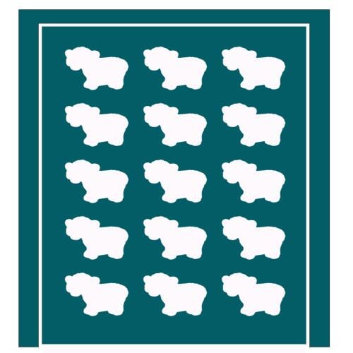 قالب طباعة - خروف العيد