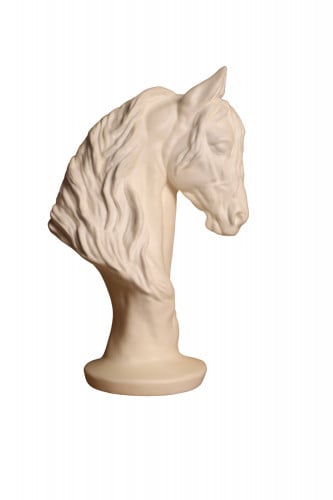 تحفة الحصان العربي - لون ابيض