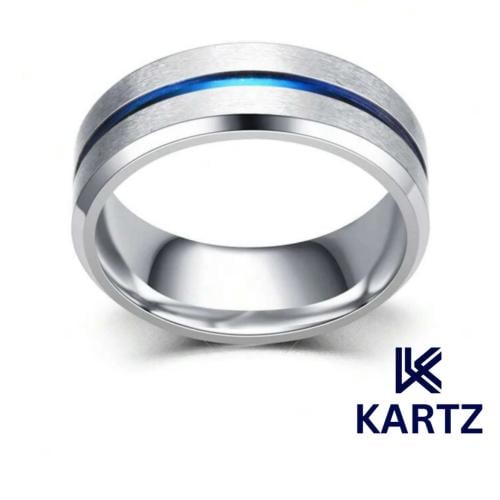 Men's kartz Ring Stainless Steel