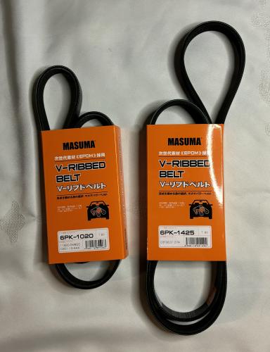 طقم سير مكينة + سير مكيف شانجان هنتر MASUMA اليابانية