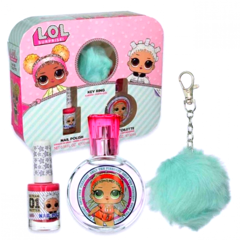 عطر مجموعة هدية عطر للأطفال بناتي لول سوربرايز سكيني