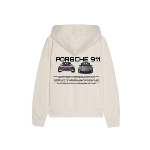 Porsche sweat cream oversized