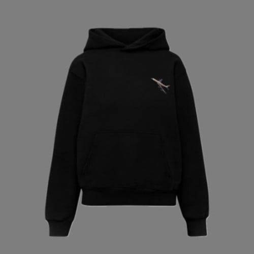 Black London hoodie