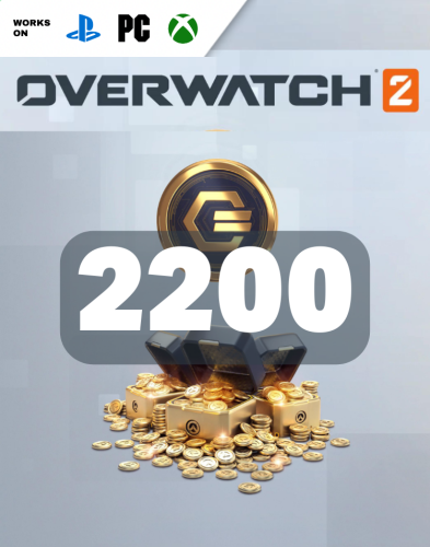 2200 شحن اوفر واتش كوينز ليق Overwatch 2 Coins