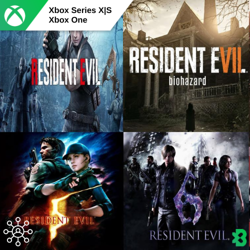 حساب مشترك | Resident Evil 4 + 5 + 6 + 7