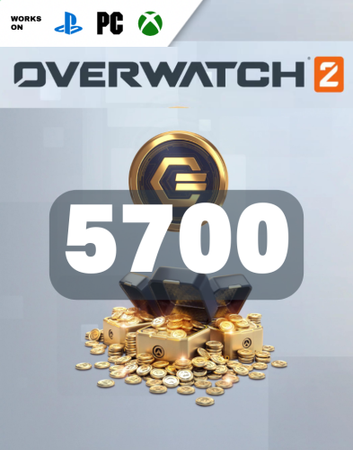 5700 شحن اوفر واتش كوينز ليق Overwatch 2 Coins