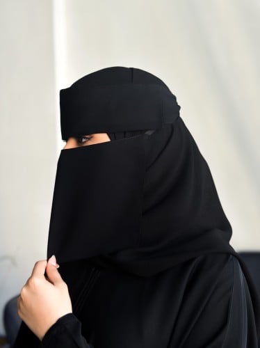 نقاب طبقه قصير(مطاط مايل)