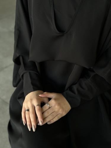 عباية 2 في 1 (كم سترتش)