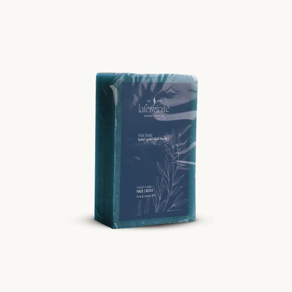 صابونة النيلة الزرقاء لتفتيح البشرة - لافيمونت