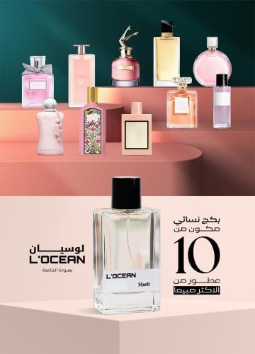 بكج 10 عطور نسائي