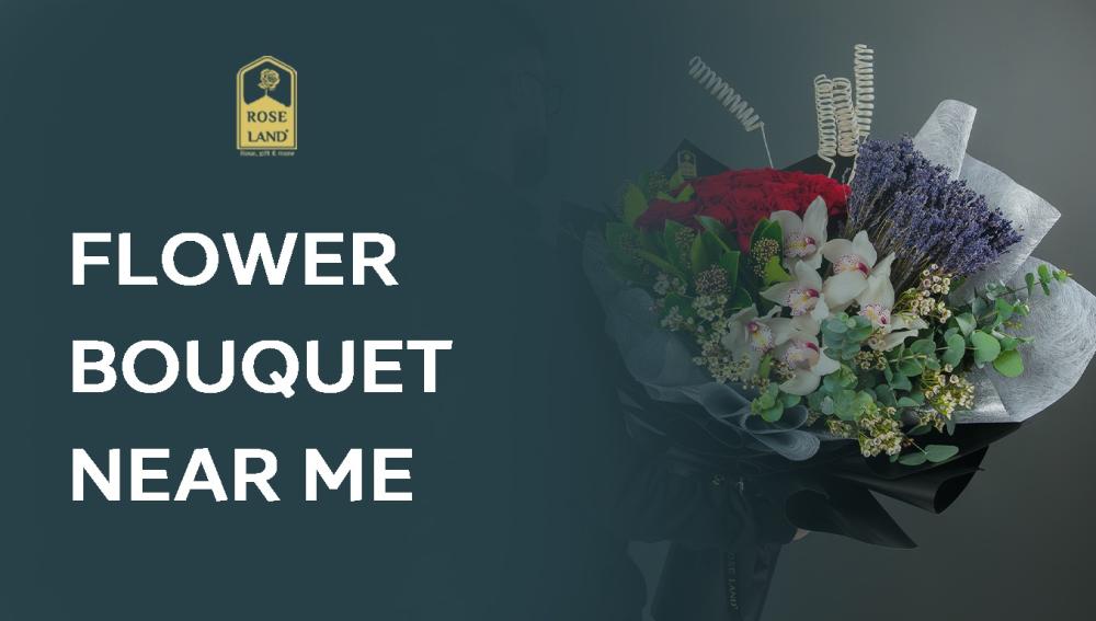 flower bouquet near me , نور يومك بالزهور الطازجة