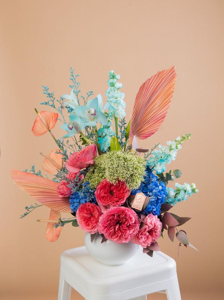 فازة ورد هدية