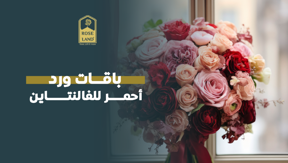 باقات ورد أحمر للفالنتاين