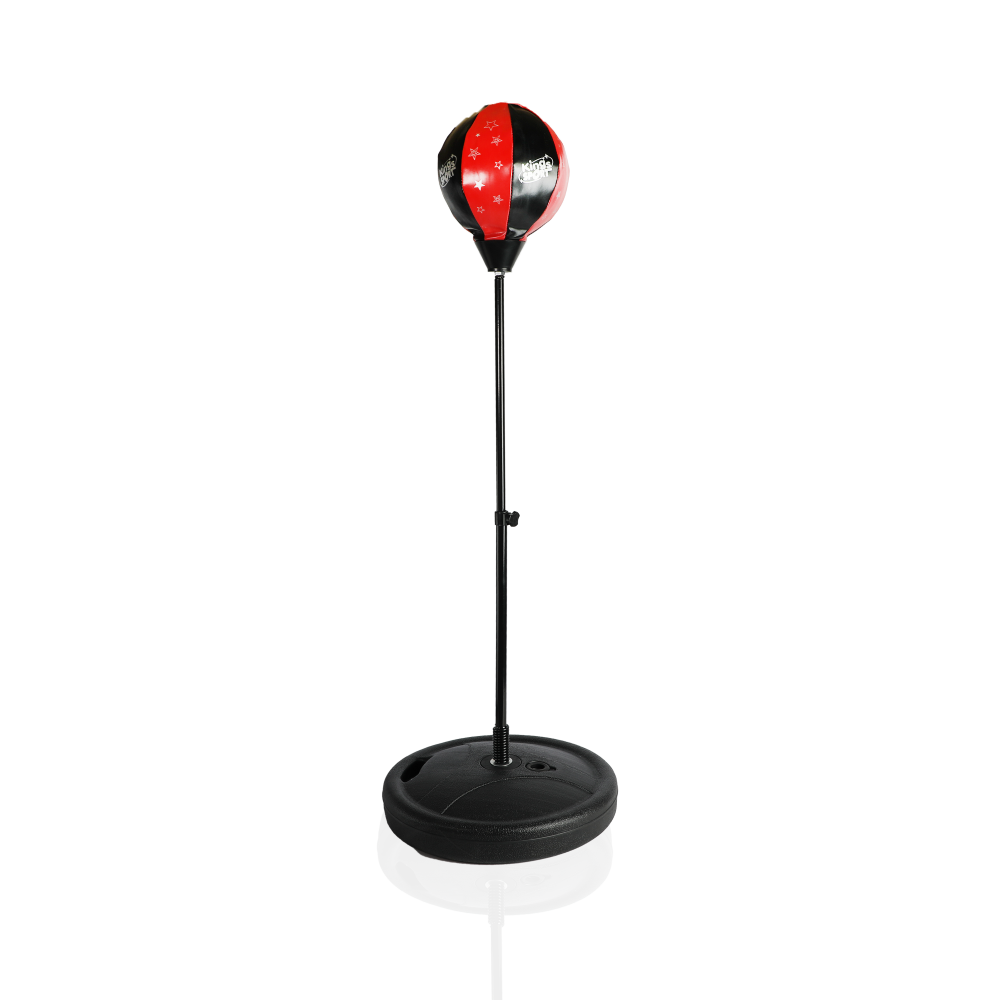 طقم كرة ملاكمة مع قفازات كبير | Boxing Punching Ball Set With Gloves
