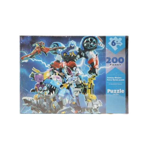 لعبة تركيب بازل شخصيات الية Jigsaw puzzle of mecha...