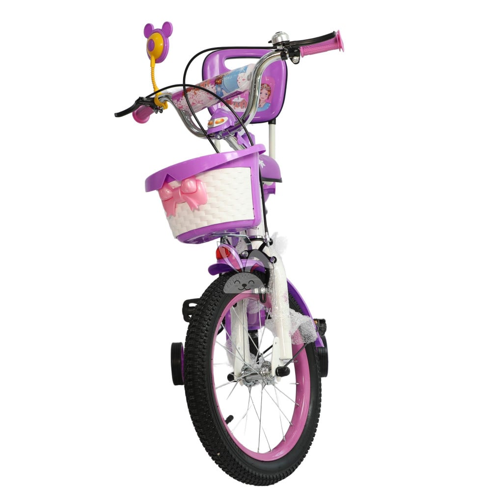 دراجة هوائية بناتية باللون الموفي Girl's bike in mauve color