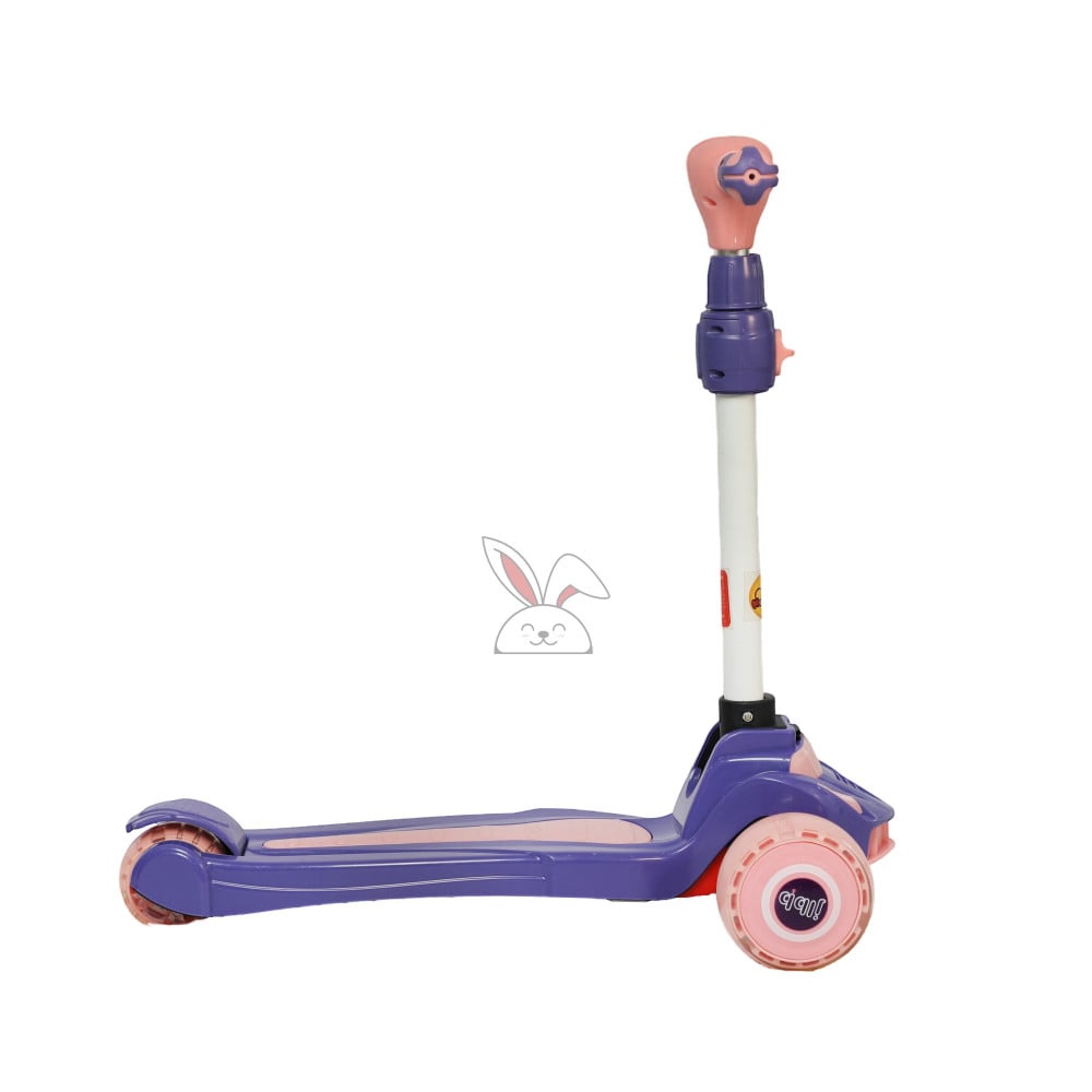 سكوتر باللونين الوردي و الارجوانيpurple and pink scooter