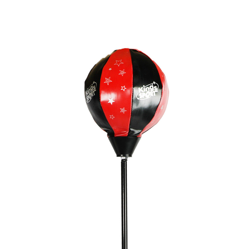 طقم كرة ملاكمة مع قفازات كبير | Boxing Punching Ball Set With Gloves