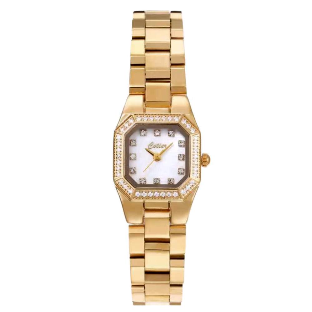 ساعة نسائية ناعمة جدا باللون الذهبي