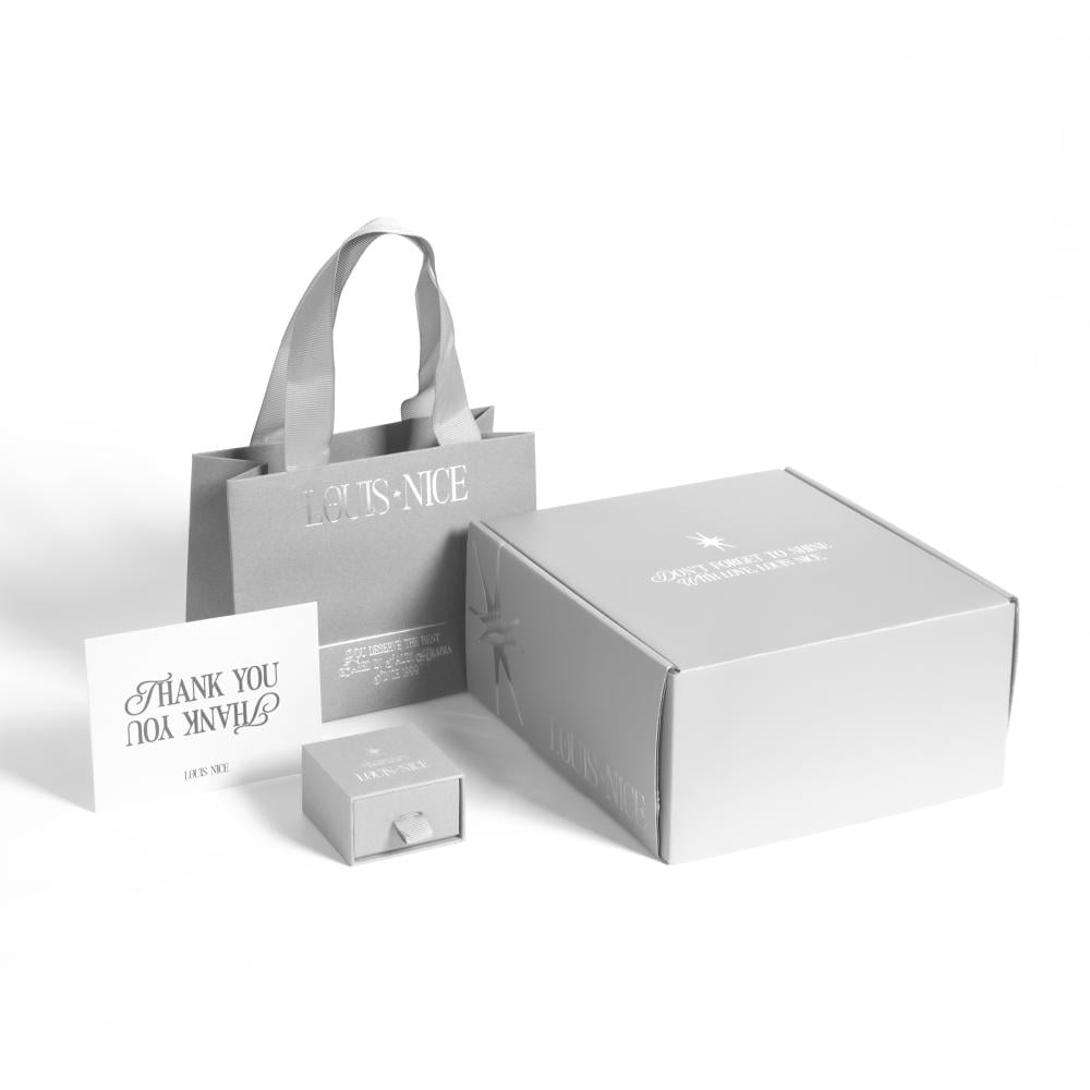 سلسال زركون فضي