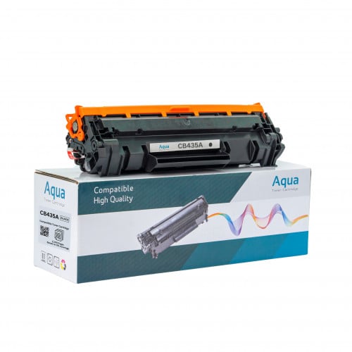 حبر Aqua طابعة 35A اسود CB435A متوافق مع طابعات hp