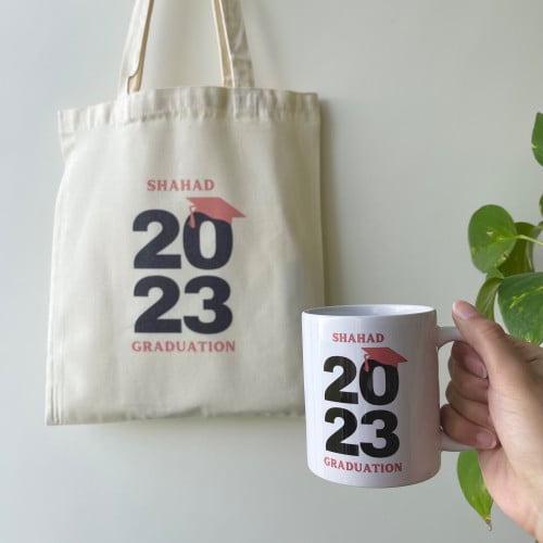 حقيبة +كوب تخرج 2030