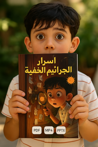 كتاب اسرار الجراثيم الخفية للأطفال