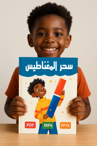 كتاب سحر المغناطيس الرقمي للأطفال