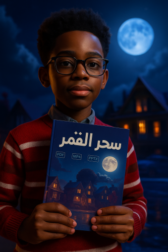 كتاب سحر القمر للأطفال