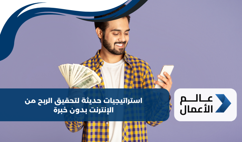 استراتيجيات حديثة لتحقيق الربح من الإنترنت بدون خبرة