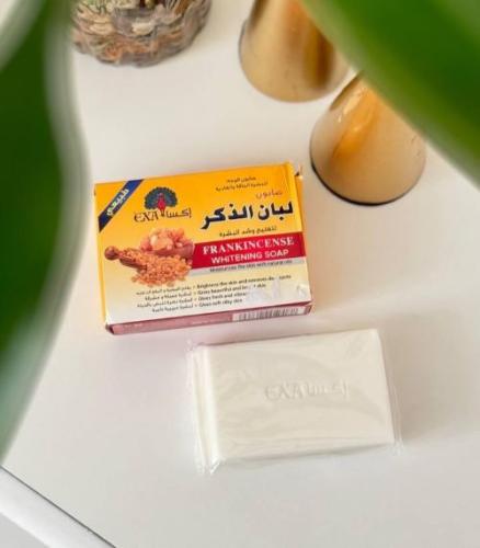 صابون لبان الذكر لتفتيح وشد البشرة من ماركة اكسا -...