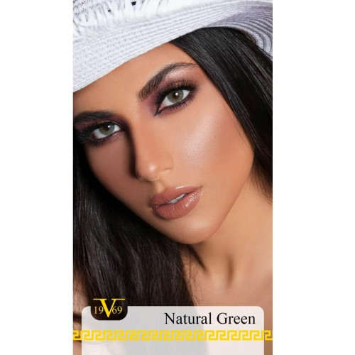 عدسات فرزاتشي 1969 - اخضر طبيعي natural green