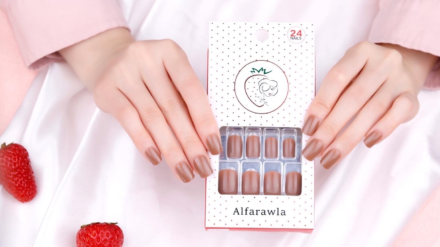 اظافر لصق ذاتي من ماركة الفراولة - 9 - متجر الفراوله