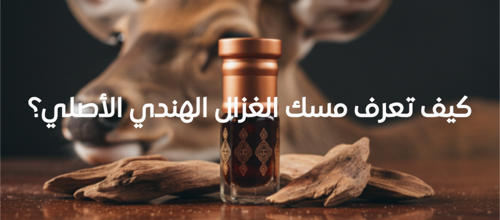 مسك غزال هندي أصلي