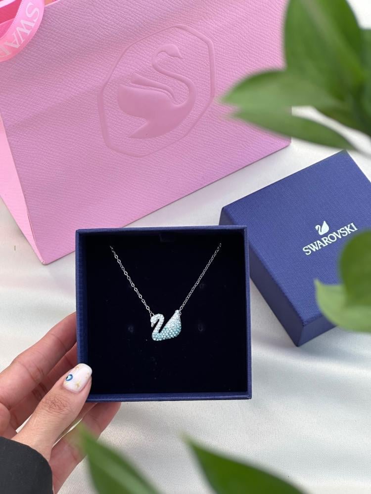 قلادة البجعة سواروفسكي