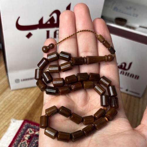 سبحة خشب كوك طبيعي- فخامة الطبيعة بين يديك