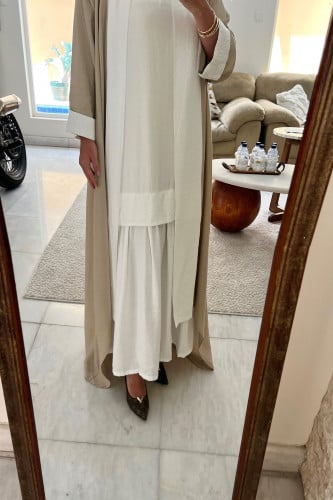 عباية و فستان